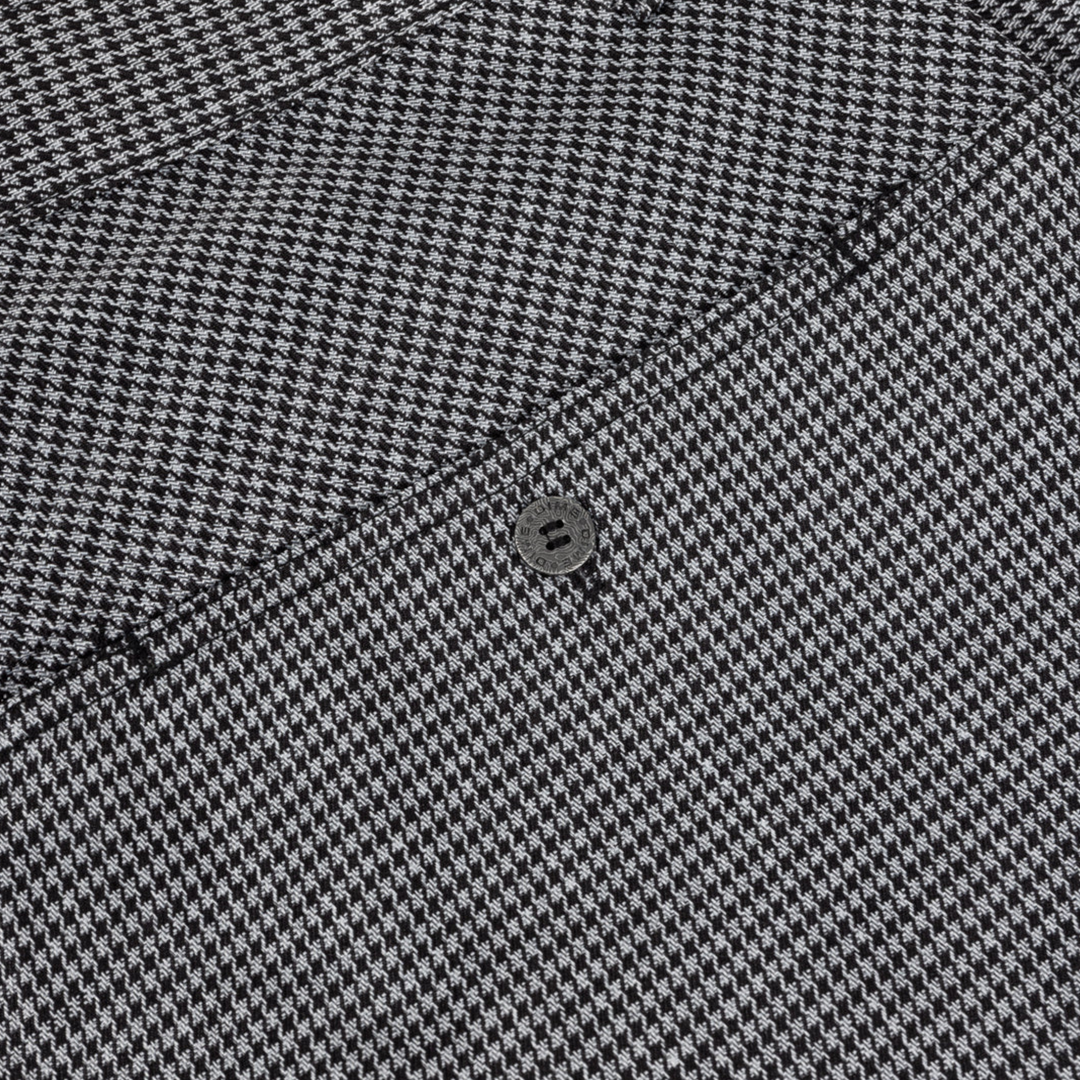 Dime Men's Baggy Houndstooth Shorts Grey