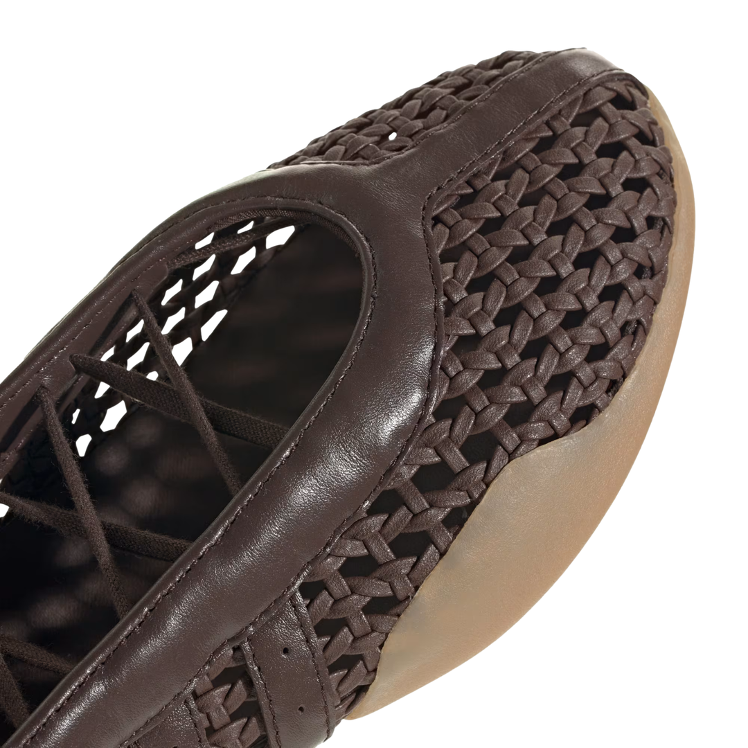 Adidas Women's Taekwondo Mei Ballet Brown Woven Leather