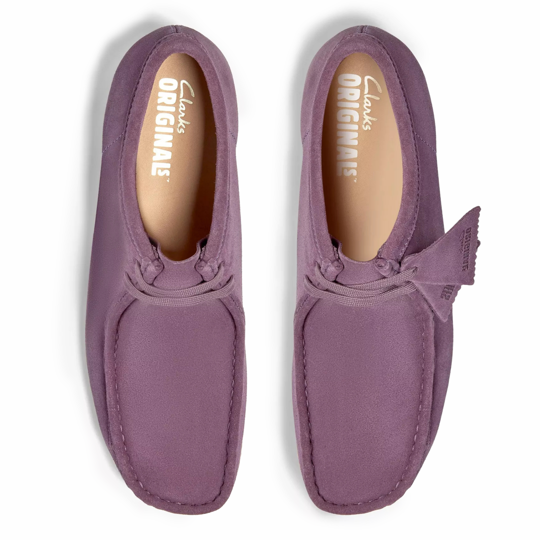 Clarks Men's Wallabee Plum Suede