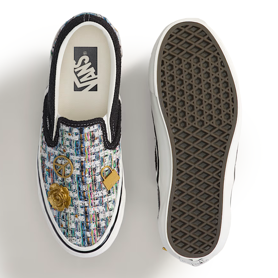 Vans Men's Premium Classic Slip On Cardigan Black/White