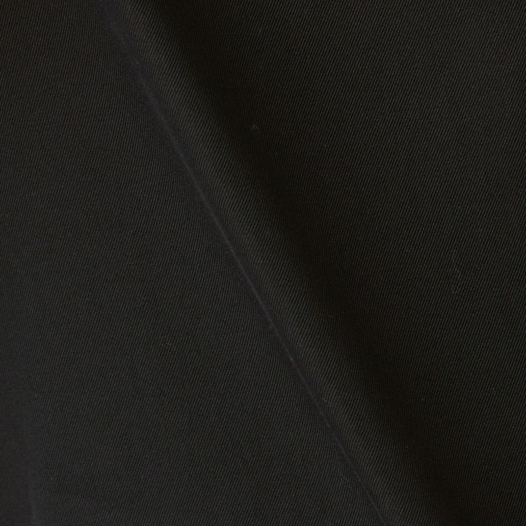 Nanamica Men's Balmacaan 2-Layer Cotton Coat Gore-Tex Black