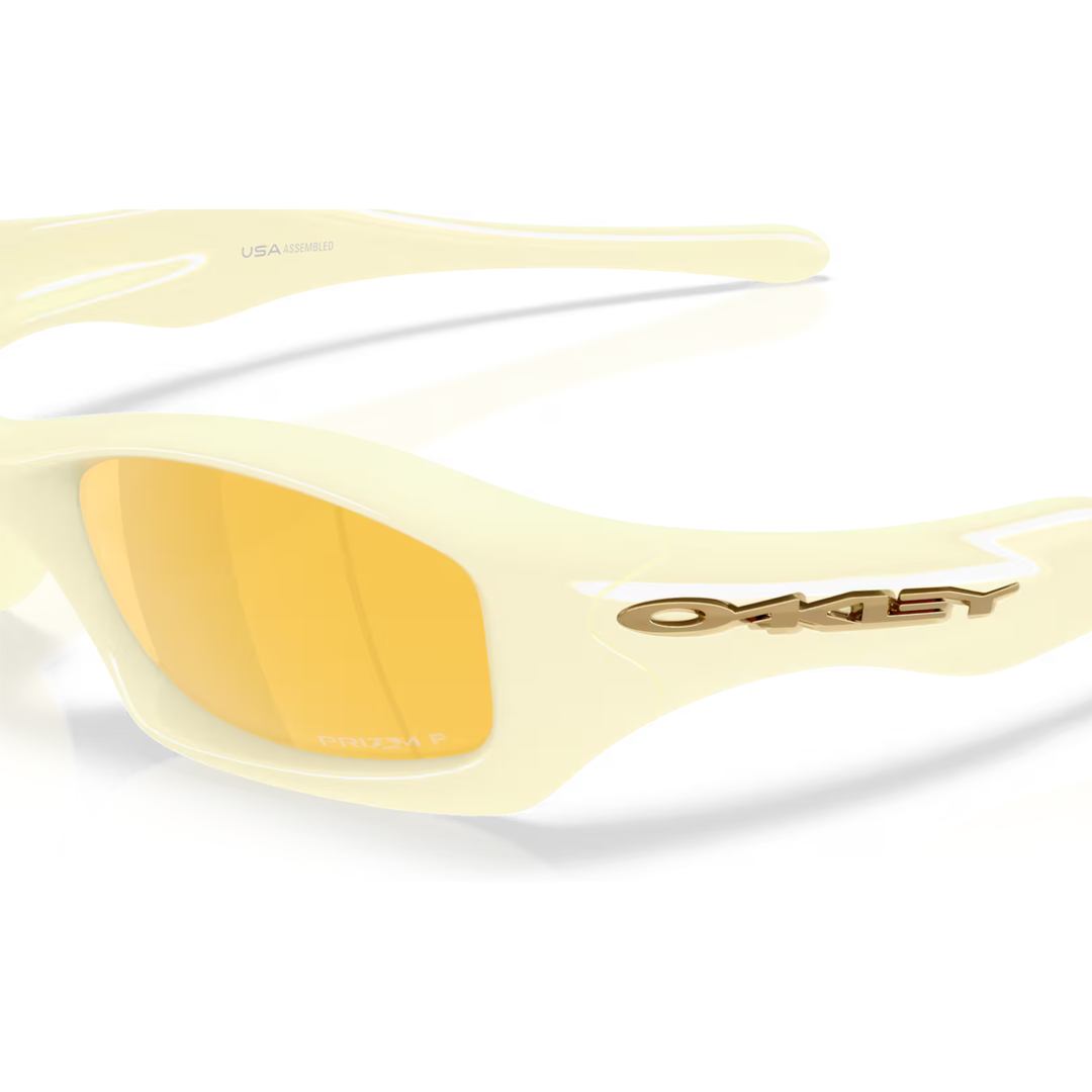 Oakley MUZM Fatcat Cream Frame/Prizm 24k Polarized Lenses