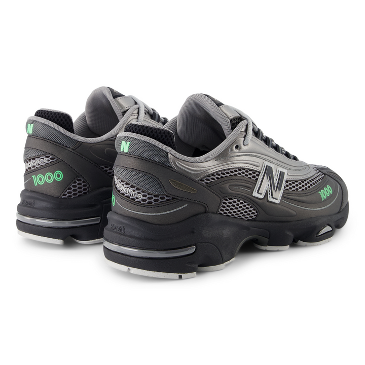 New Balance Men's M1000T Black/Silver/Lime