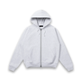 Dime Men's Spinal Zip Hoodie Ash/Blue