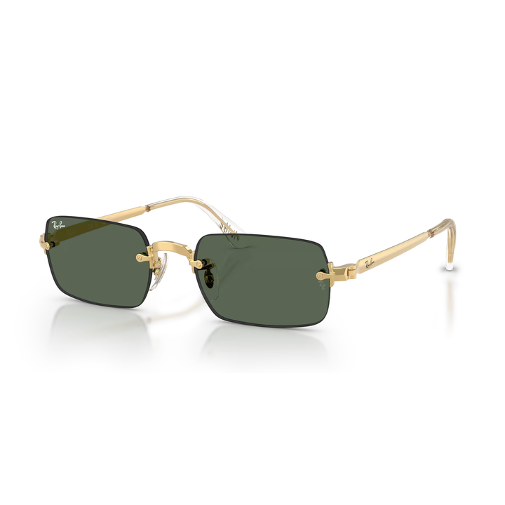 Ray Ban x A$AP Rocky RB3928 Dark Green Lens/Polished Arista Gold Frame