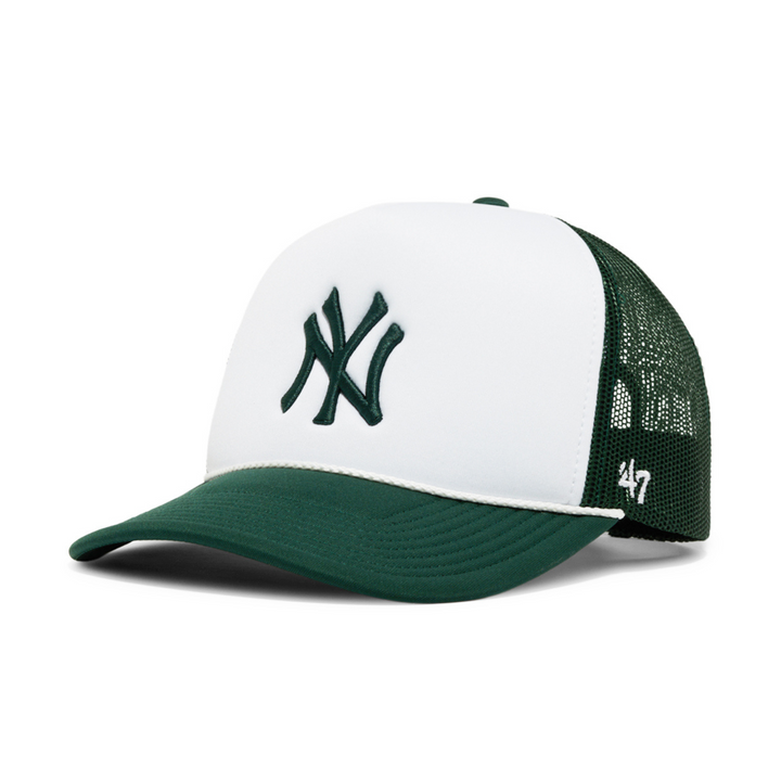 ‘47 Brand X West NYC New York Yankees Foam Front Trucker Green