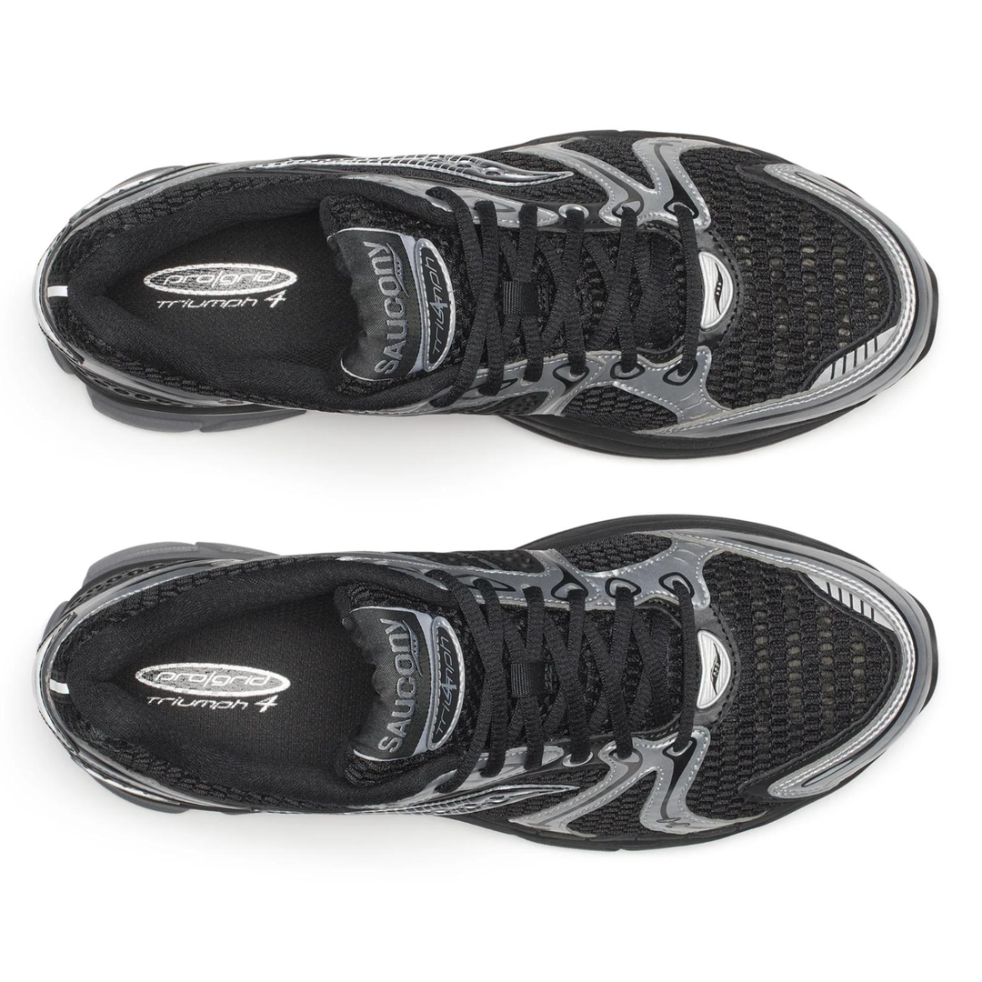 Saucony Men's ProGrid Triumph 4 Black/Silver