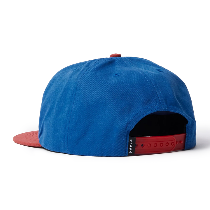 By Parra No Car 5 Panel Cap Blue/Red