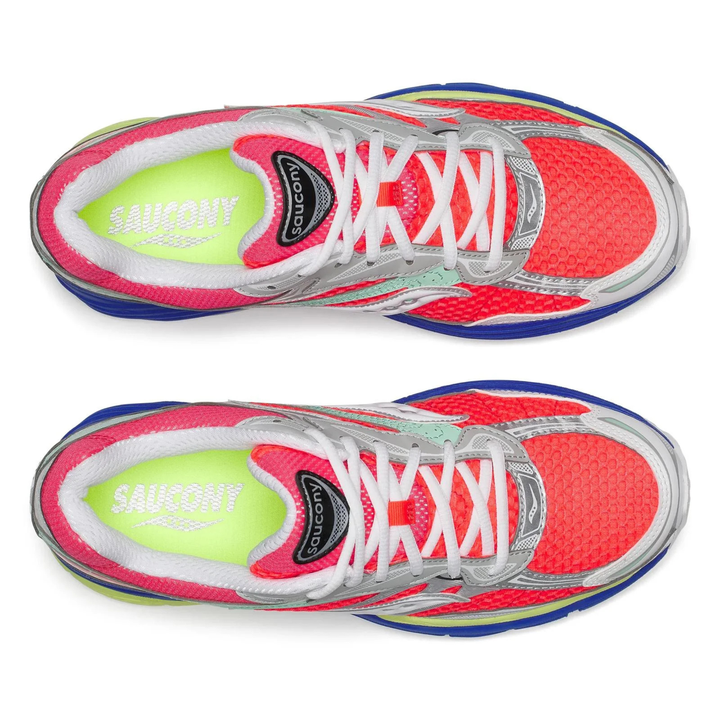Saucony Men's ProGrid Omni 9 Vizi Red/Multicolor