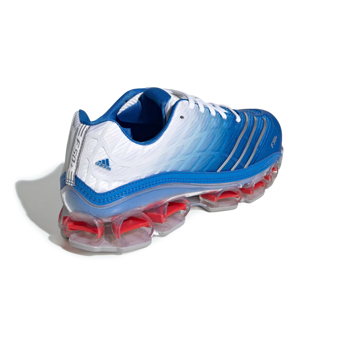 Adidas Men's Megaride F50 Blue Bird/Silver Metallic/Cloud White
