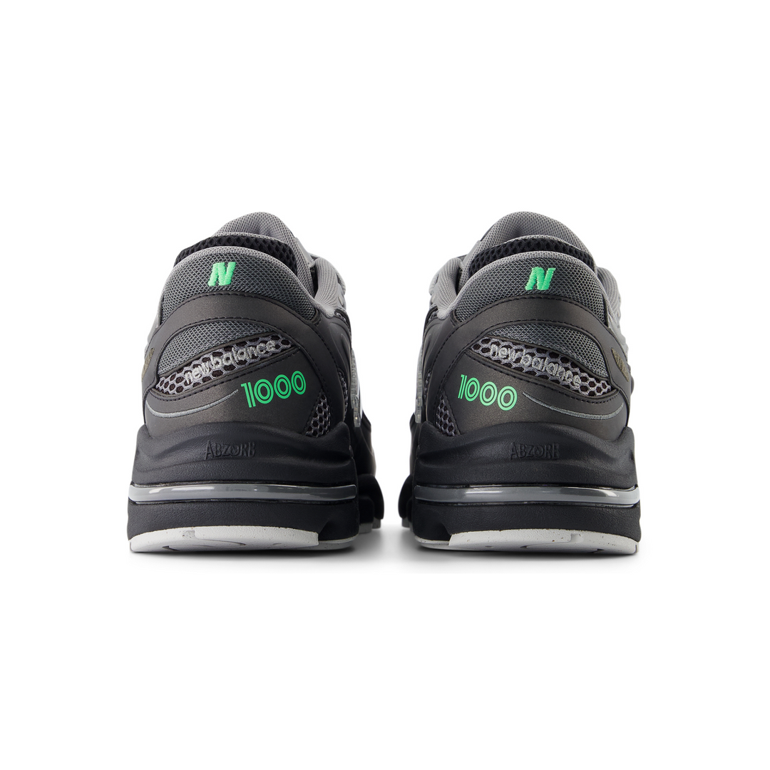 New Balance Men's M1000T Black/Silver/Lime
