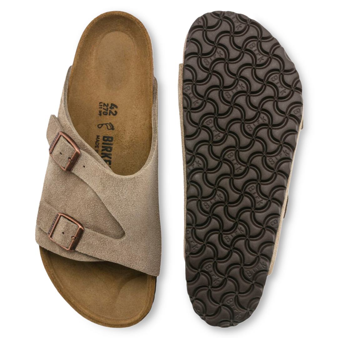 Birkenstock Men's Zurich Taupe Suede
