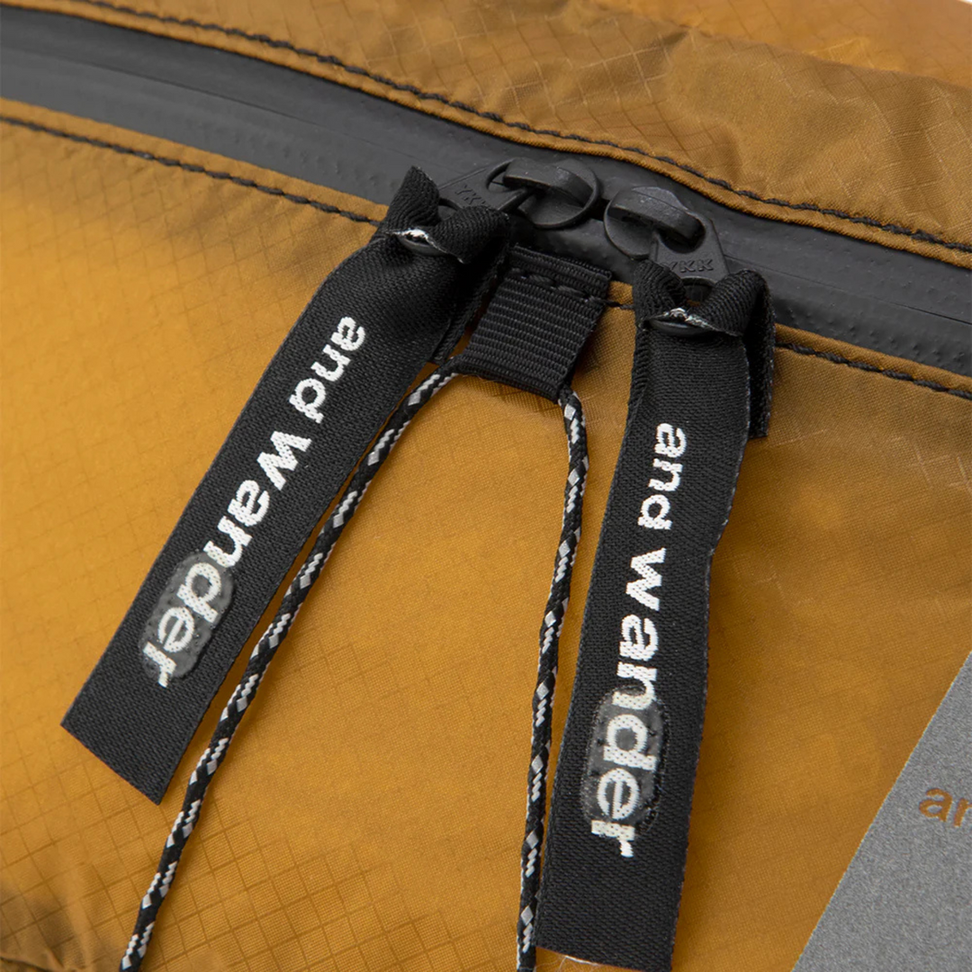 And Wander Sil Waist Bag Yellow