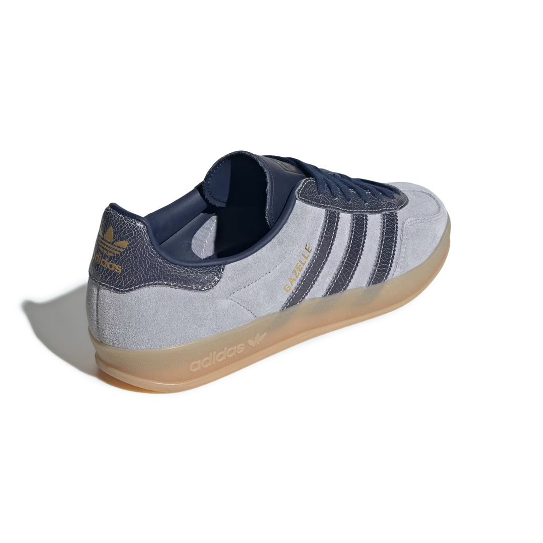 Adidas Men's Gazelle Indoor Grey/Navy/Gum