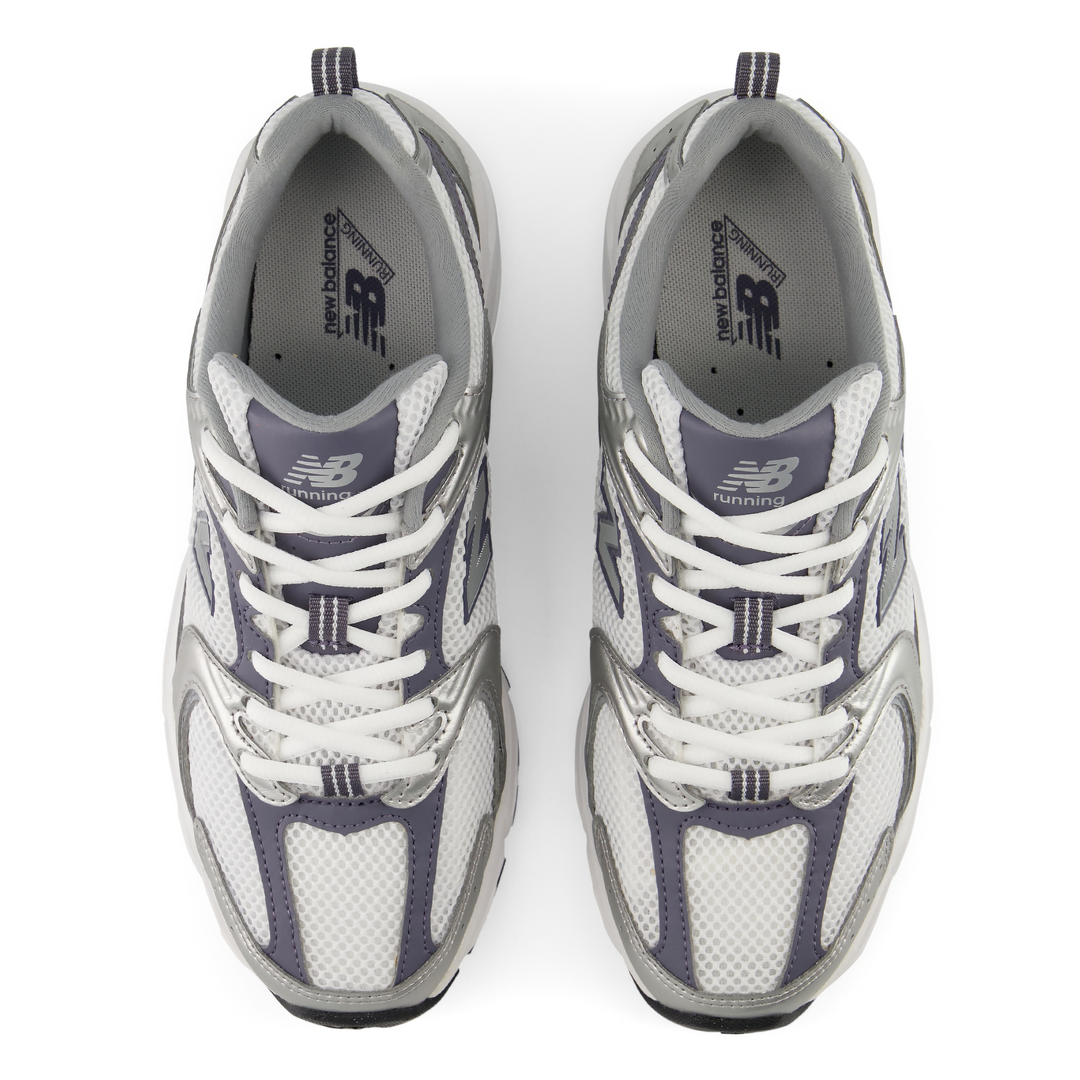 New Balance Men's U530SMP Silver Metallic/Neptune Grey/White