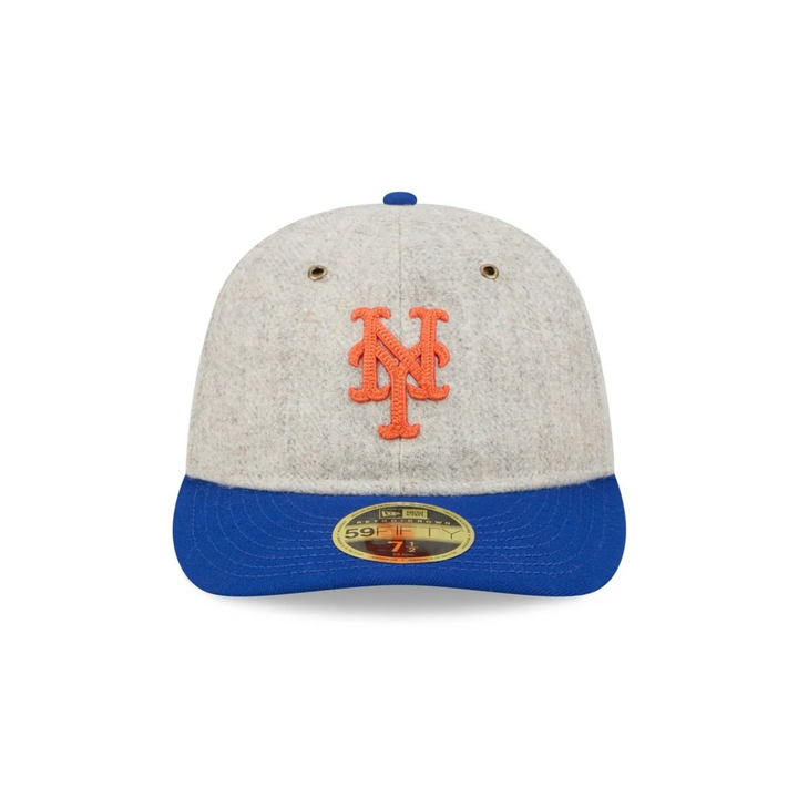 New Era 59FIFTY New York Mets Moon Herringbone Retro Crown Fitted