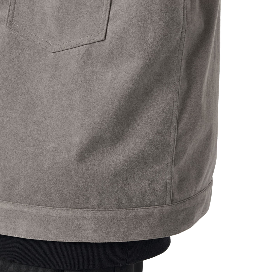 Nanamica Men's Ultrasuede Short Jacket Grey