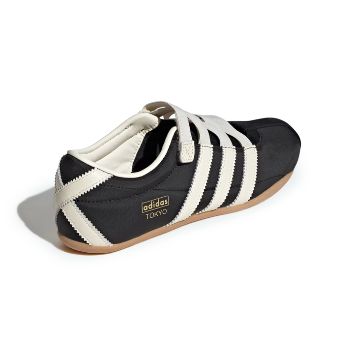 Adidas Women's Tokyo Mary Jane Core Black/Cream White/Gold Metallic