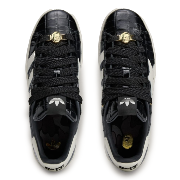 Adidas x BAPE Men's Campus 00s Core Black/Footwear White/Core Black