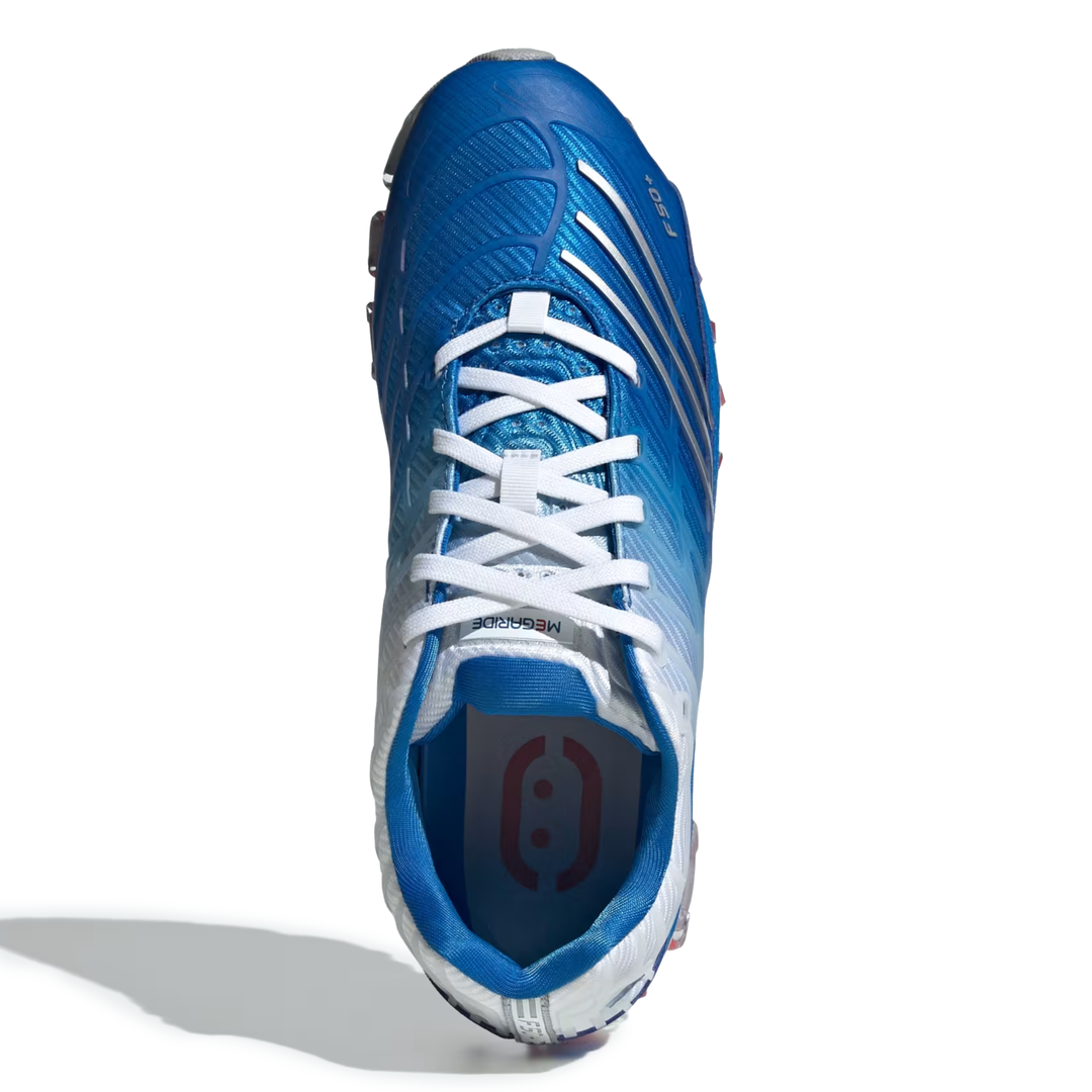 Adidas Men's Megaride F50 Blue Bird/Silver Metallic/Cloud White