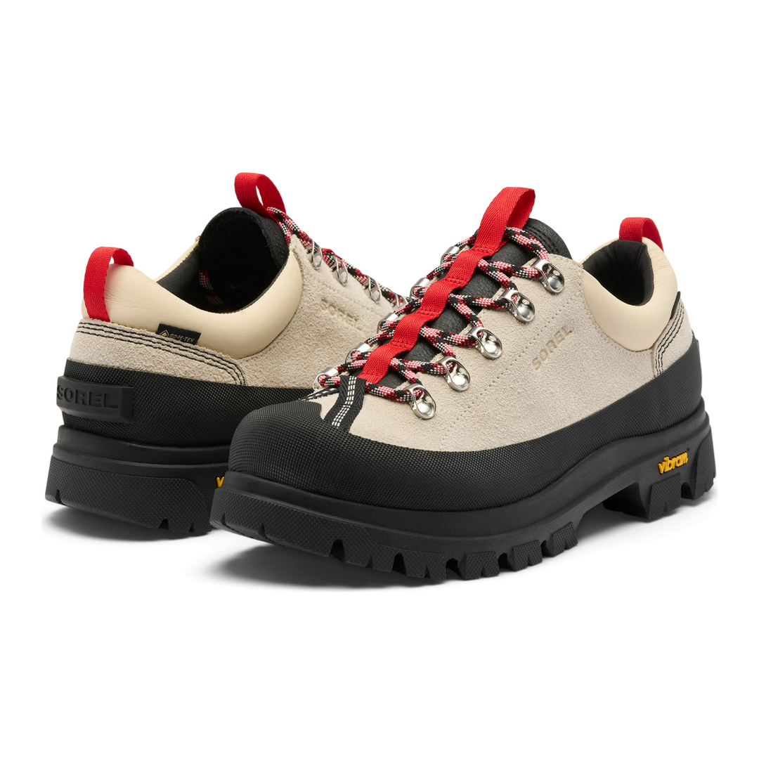 Sorel Men's Daystorm Nomad White Chalk/Black/Red Gore-Tex