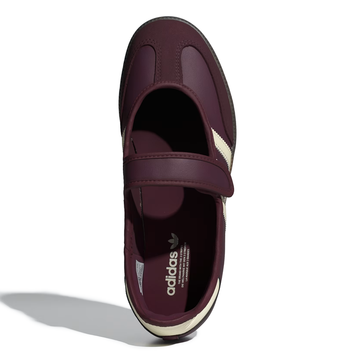Adidas Women's Samba Jane Maroon/Cream White/Gold Metallic