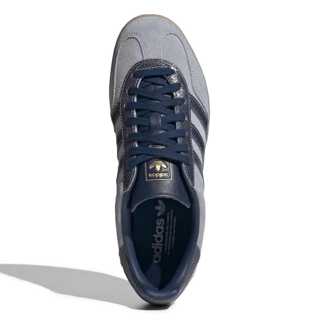 Adidas Men's Gazelle Indoor Grey/Navy/Gum