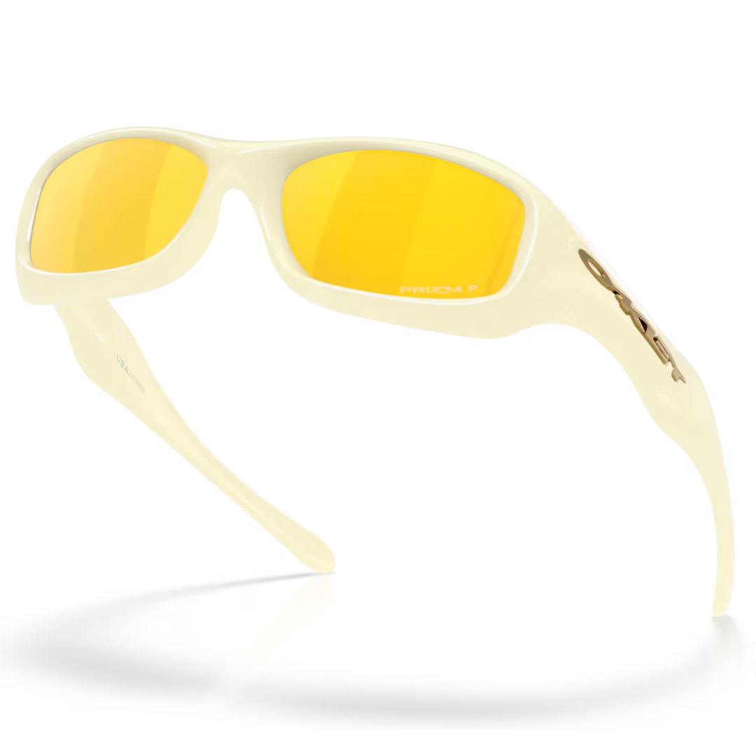 Oakley MUZM Fatcat Cream Frame/Prizm 24k Polarized Lenses