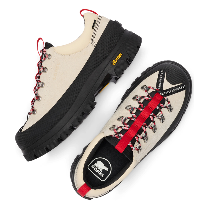 Sorel Men's Daystorm Nomad White Chalk/Black/Red Gore-Tex