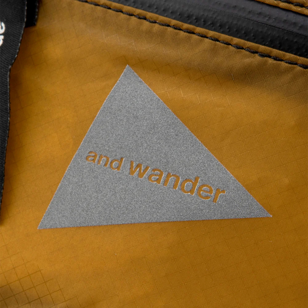 And Wander Sil Waist Bag Yellow