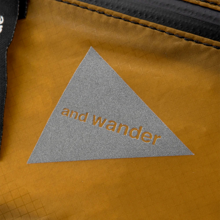 And Wander Sil Waist Bag Yellow