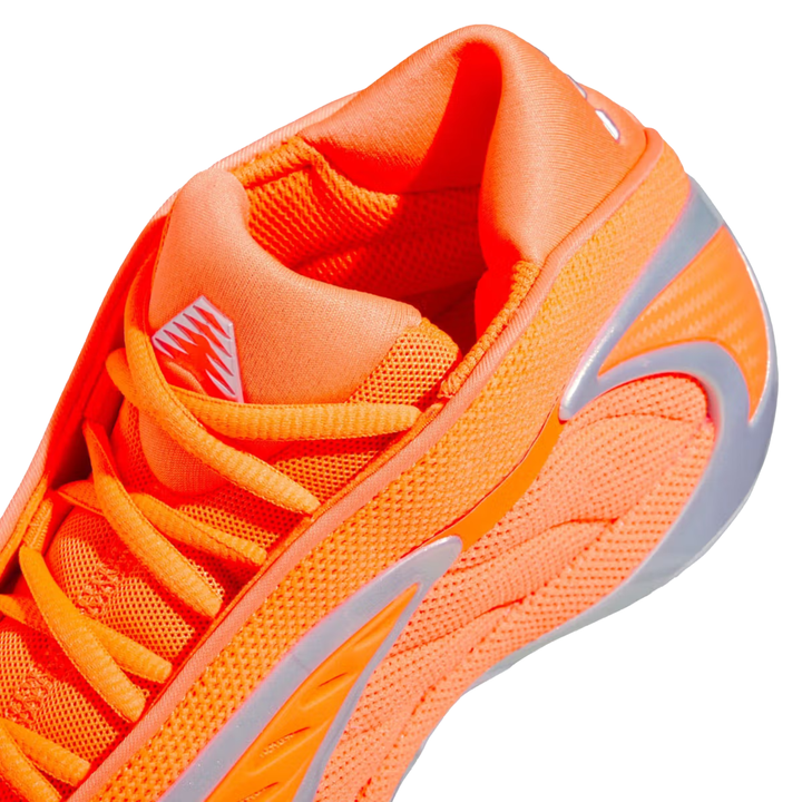 Adidas Men's Anthony Edwards 2 Lucid Orange/Silver Metallic/Grey One