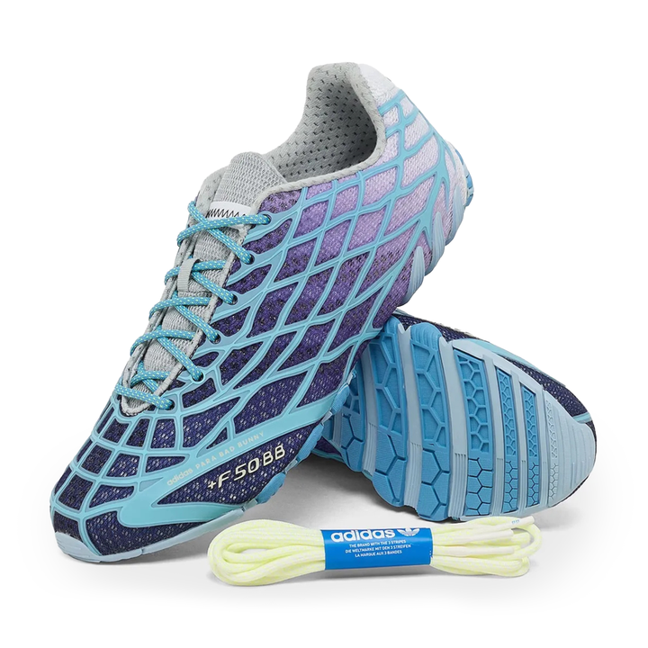 Adidas x Bad Bunny Men's F50 Ghost Sprint Dark Marine/Grey/Sky Blue