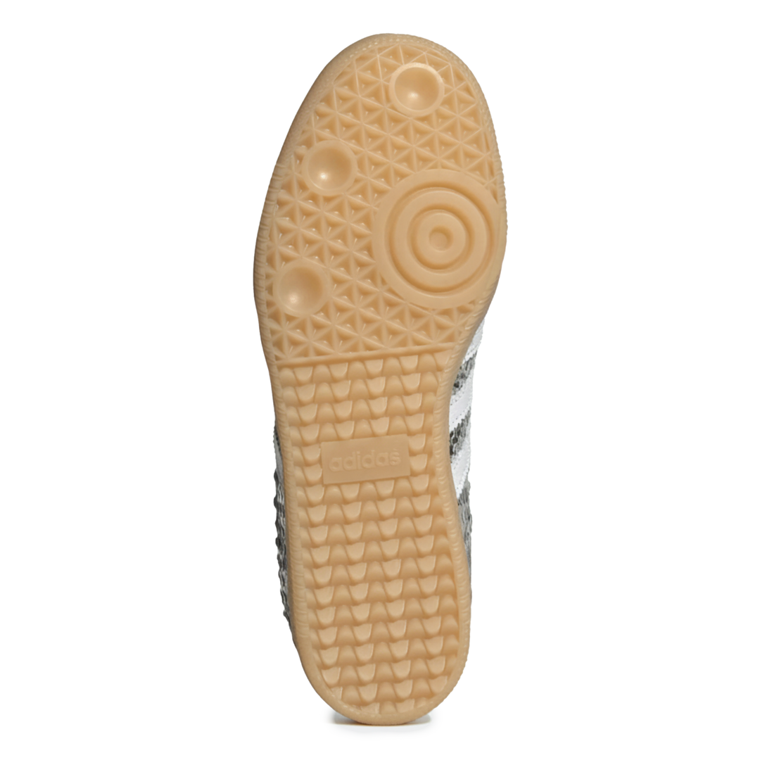 Adidas Women's Samba OG Crocodile Silver Metallic/Footwear White/Gum Three
