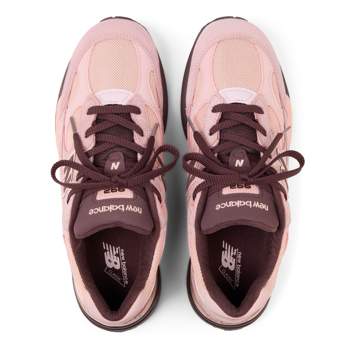 New Balance Men's U992PK Pink Chalk/Pink Lemonade/Cherry Leather