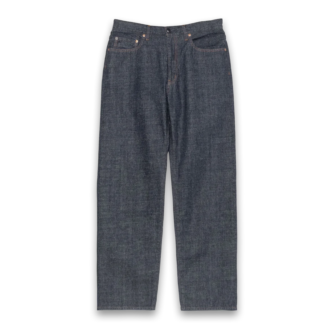 Nanamica Men's Selvage Denim Straight Pants Indigo