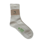 A Hope Hemp Men's Marbled Crew Sock Natural