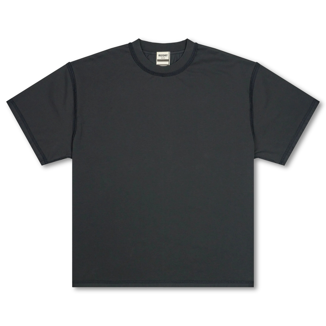 Rizort Men's Kore Reverse Tee Black