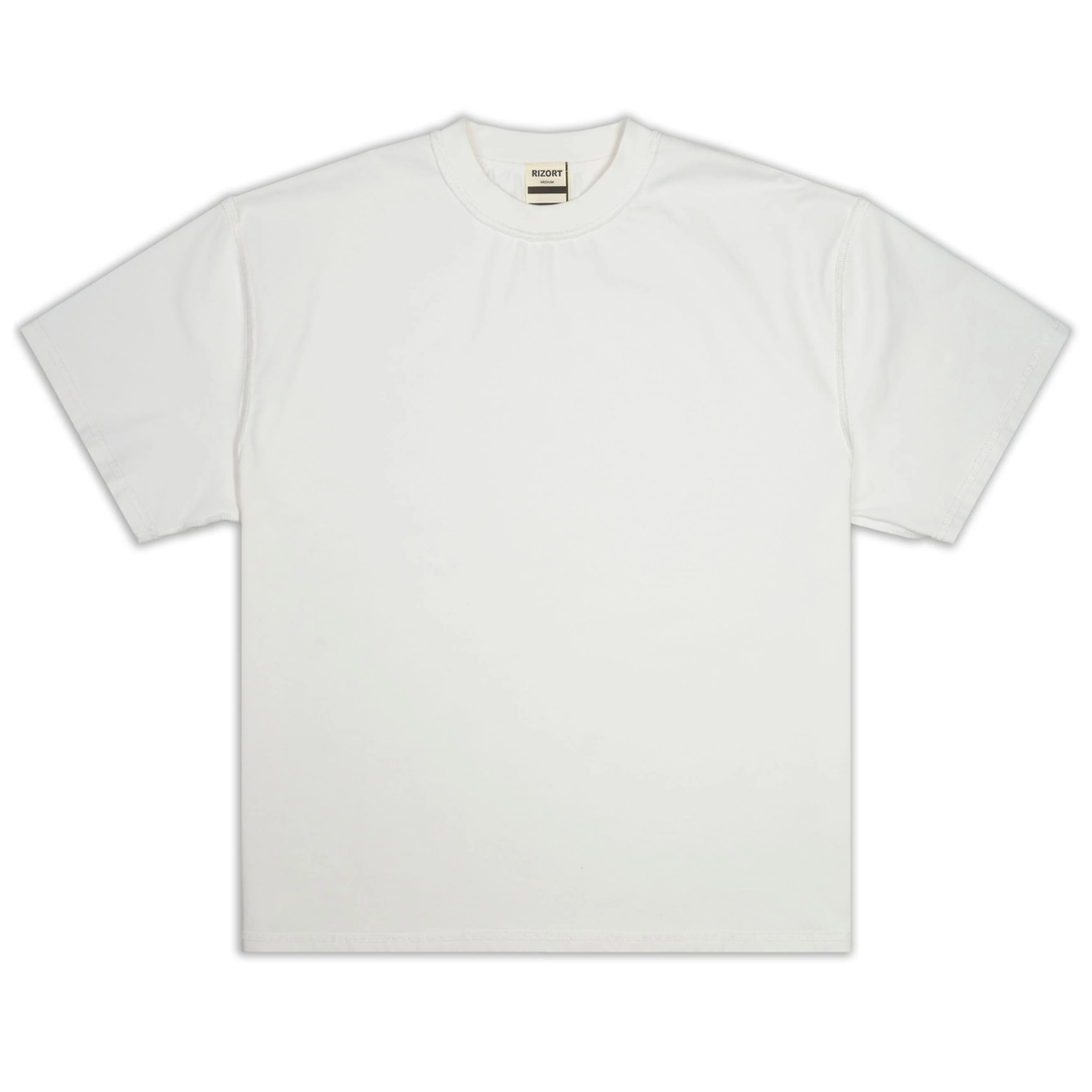 Rizort Men's Kore Reverse Tee White
