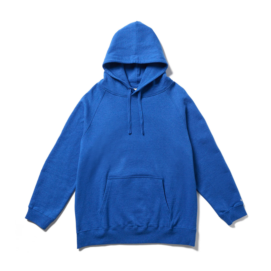 Snow Peak Men's Recycled Blue Cotton Hoodie