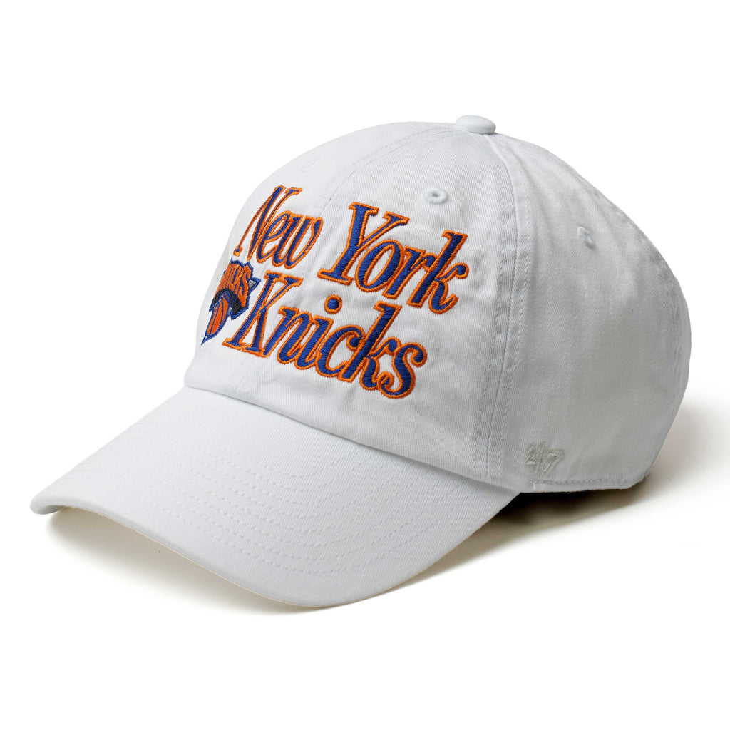 47 Brand x West NYC New York Knicks Spellout Cleanup White