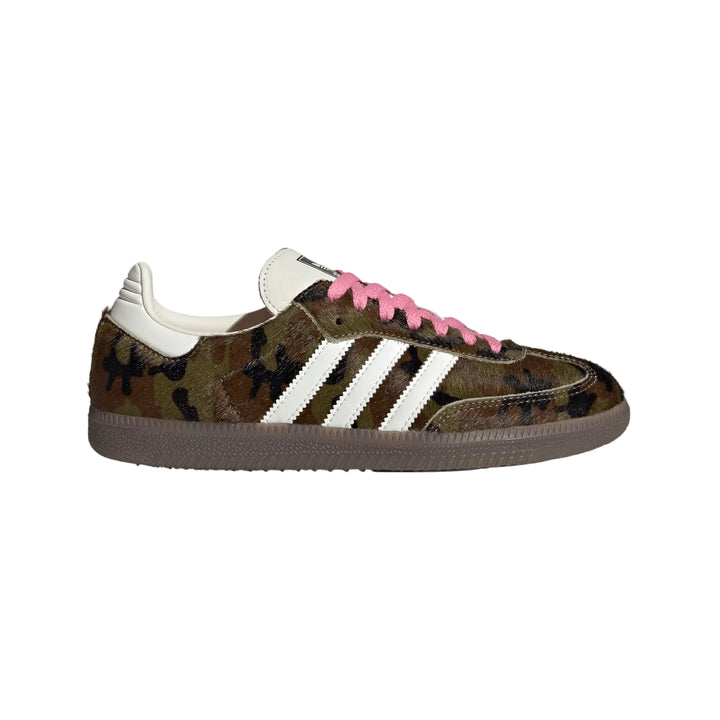 Adidas Women's Samba Camouflage Pony Hair