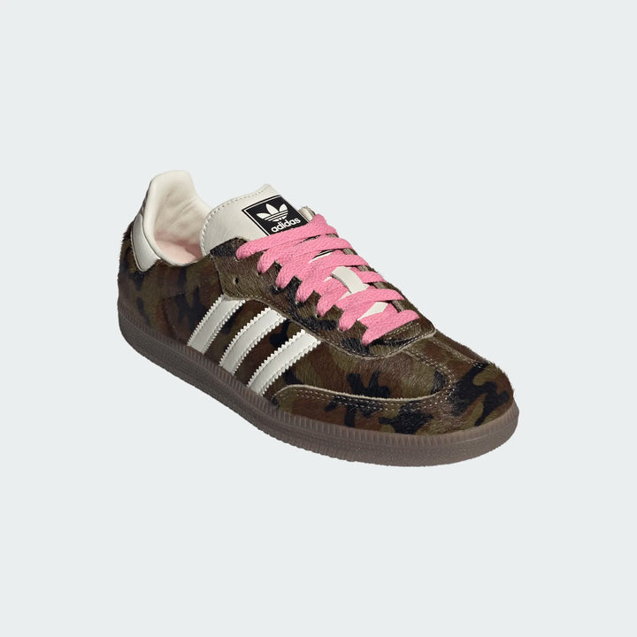 Adidas Women's Samba Camouflage Pony Hair