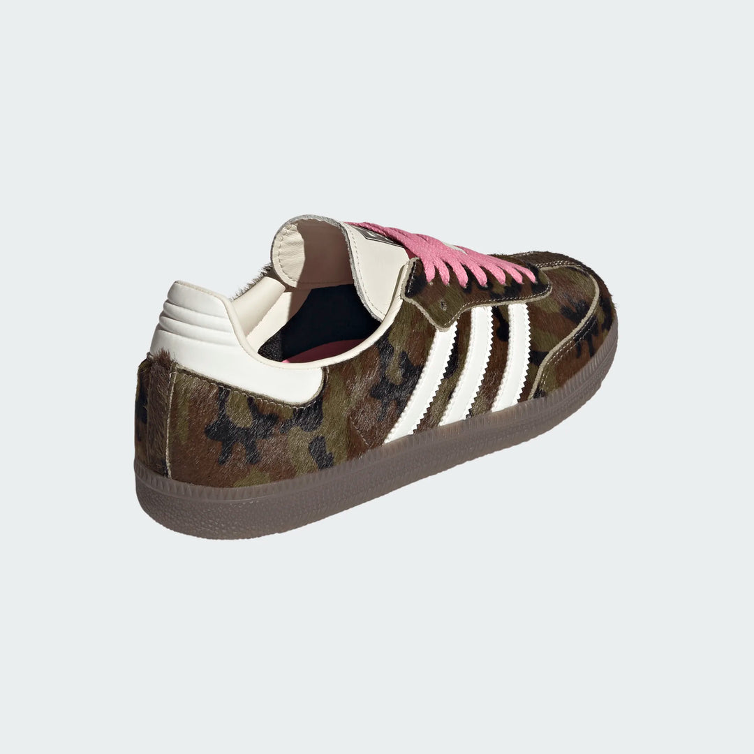 Adidas Women's Samba Camouflage Pony Hair