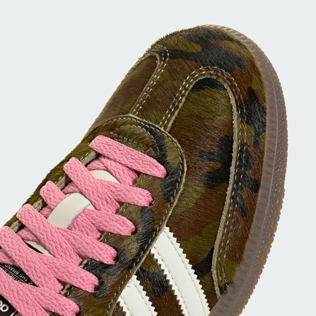 Adidas Women's Samba Camouflage Pony Hair