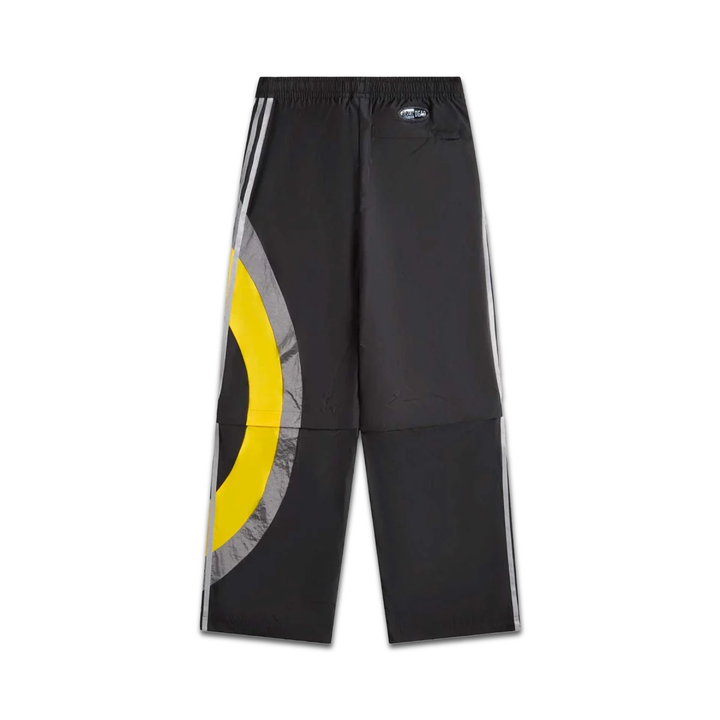 Adidas X Brain Dead Men's Track Pants Black/Dark Grey Heather/Yellow