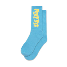 West NYC Bitchin Type Sock Blue/Yellow