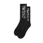 West NYC Now U C Me Reflective Sock Black