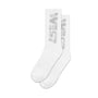 West NYC Now U C Me Reflective Sock White