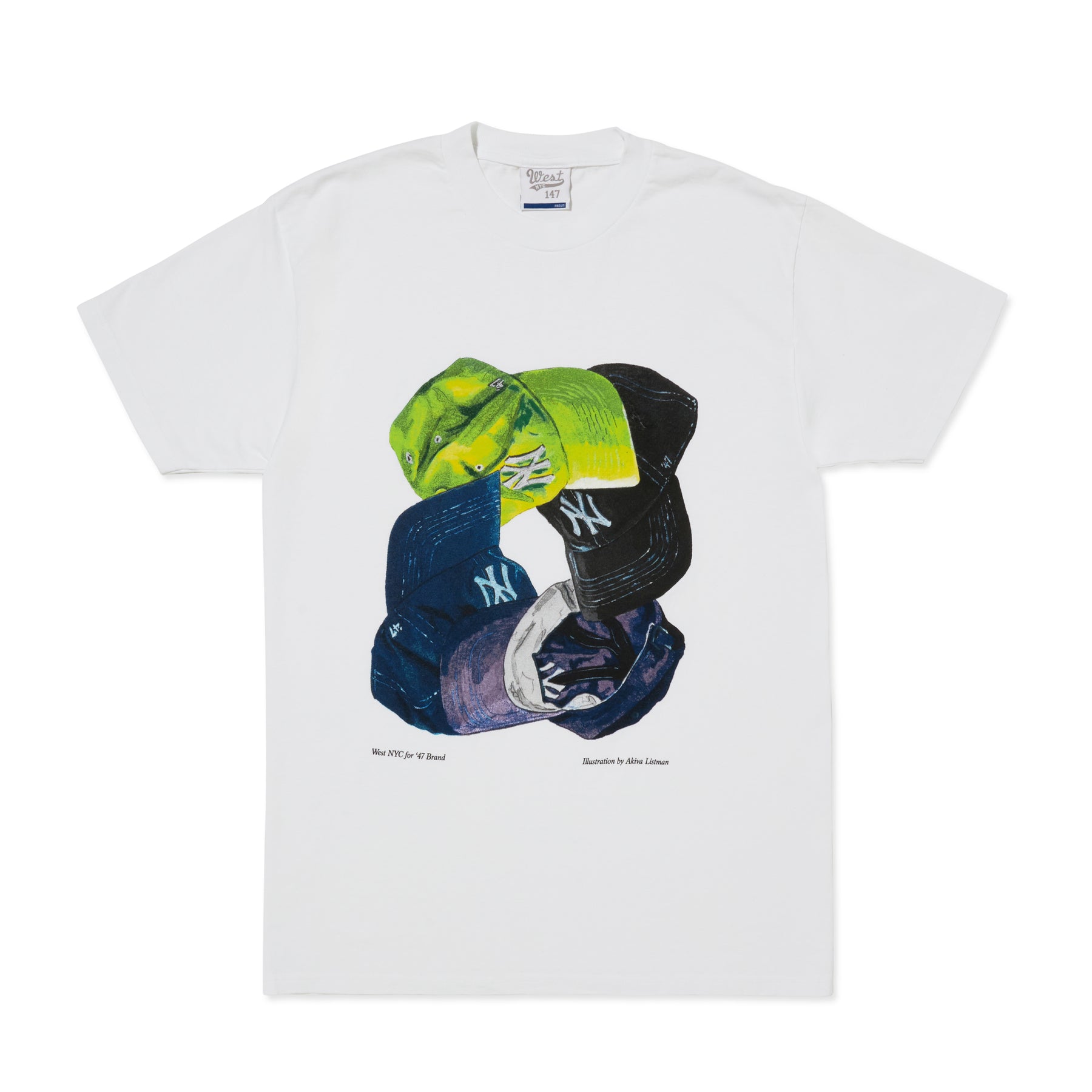 West NYC x '47 Brand Nylon Pack Tee Shirt